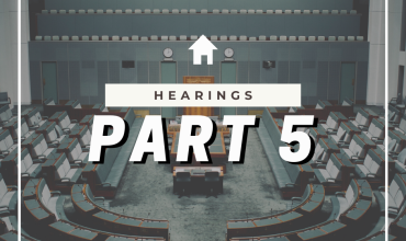 Abortion Law Reform Act 2019 – Hearings into the Bill